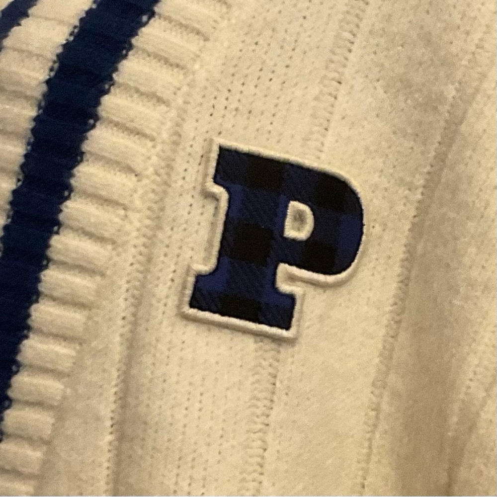 PINK Varsity Knit Cardigan - Picture 8 of 8